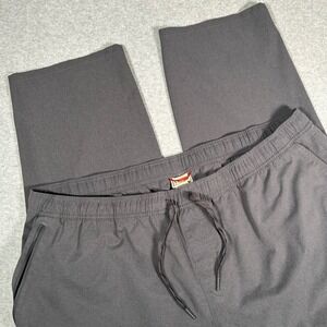 LL Bean Multisport Pants Mens XXXL 28" (30" Tag) Gray Hiking Relaxed Lightweight